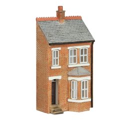 Graham Farish 42-0214B Low Relief Right Hand Bay Terrace Black (N Gauge)