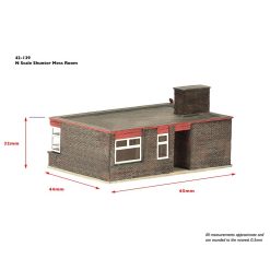 Alternative view of Graham Farish 42-139 Shunters Mess Room (N Gauge)