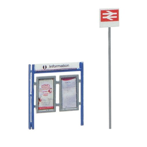 Graham Farish 42-548 Station Signage Set (N Gauge)