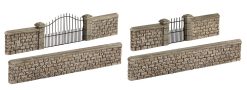 Graham Farish 42-555 Stone Walls & Gates (N Gauge)
