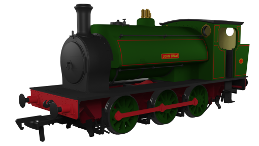 Rapido Trains 903016 16″ Hunslet – “John Shaw” (OO Gauge)