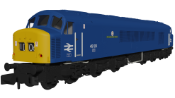 Rapido Trains 948106 Class 45 45123 “The Lancashire Fusilier” BR Blue With Headcode Blinds Dcc Ready Next 18 Socket (N Gauge)