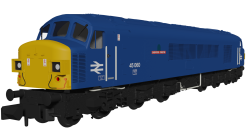Rapido Trains 948608 Class 45 45060 “Sherwood Forester” BR Blue With Domino Headcodes Dcc Sound (N Gauge)