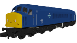 Rapido Trains 948111 Class 45 45115 “Apollo” BR Blue BR Blue With Sealed Beam & Hight Intensity Headlights Dcc Ready Next 18 Socket (N Gauge)