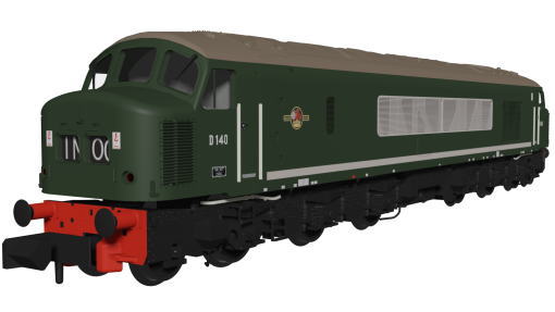 Rapido Trains 948201 Class 46 D140 1961 All Over Green livery Dcc Ready Next 18 Socket (N Gauge)