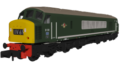 Rapido Trains 948703 Class 46 D138 BR Green With Full Yellow Ends Dcc Sound (N Gauge)