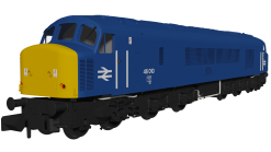 Rapido Trains 948206 Class 46 46010 BR Blue With Sealed Beam Headlights Dcc Ready Next 18 Socket (N Gauge)