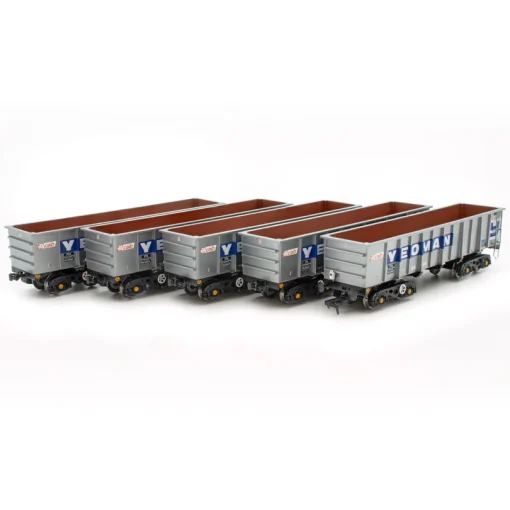 Accurascale ACC2963 PTA - Foster Yeoman silver (CAIB) - Pack 2 (Inners) (OO Gauge) Free Postage