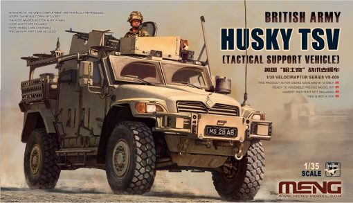 Meng Models MNGVS-009 Husky Tactical Support Vehicle (1:35 Scale)