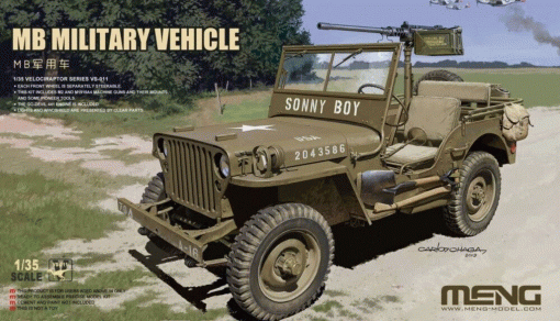 Meng Models MNGVS-011 MB Military Vehicle Jeepish (1:35 Scale)
