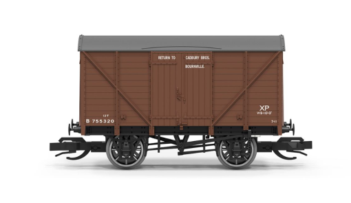 Hornby TT6043 BR - Vent Van Cadbury - 'B755320' (TT:120 Gauge)