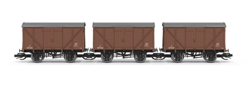 Hornby TT6044 BR - Vent Van - Triple Pack (TT:120 Gauge) Free Postage
