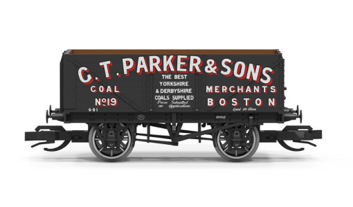 Hornby TT6040 G.T. Parker & Sons - 7 Plank Wagon (TT:120 Gauge)