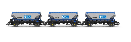 Hornby TT6049 CDA Hopper - ECC - Triple Pack (TT:120 Gauge)