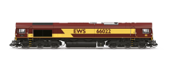 Hornby TT3030M EWS - Class 66 - 66022 'Lafarge Charnwood' Dcc Ready Next 18 Socket (TT:120 Gauge) Free Postage