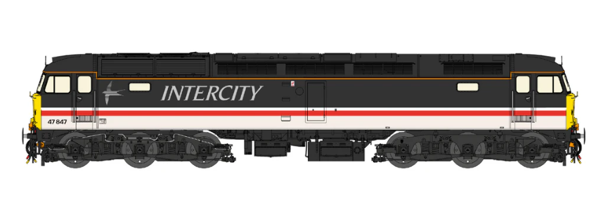 Cavalex Models CM-47847SF Class 47 Intercity Swallow No.47847 Dcc Sound (OO Gauge) Free Postage