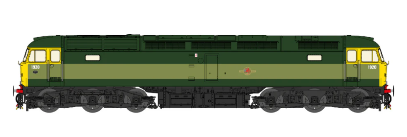 Cavalex Models CM-1920 Class 47 BR Two Tone Green No.1920 Dcc Ready (OO Gauge) Free Postage