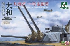 Takom PKTAK05010 Japanese Battleship Yamato Type 94 46cm Gun Main Turret No.1 (1:72 Scale)