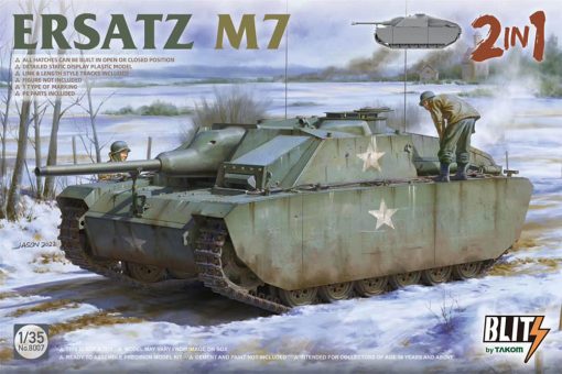Takom PKTAK08007 Ersatz M7 Disguised Stug WW2 (1:35 Scale)