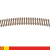 Hornby TT8006 Curve - 4th Radius 30° 396mm (TT:120)