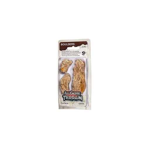 All Game Terrain WG6558 Surface Boulders (Multiple Gauges)