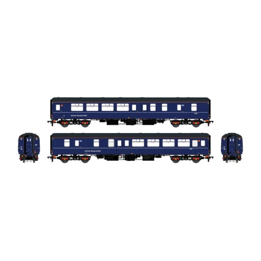 Accurascale ACC2918 BR Mk.2c (small toilet window) BSO 9440 South Wales & West blue (OO Gauge) Free Postage