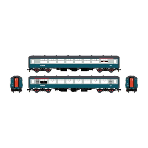 Accurascale ACC2925 BR Mk.2c (large toilet window) TSO(T) SC6518 Blue/Grey w/ScotRail (OO Gauge) Free Postage