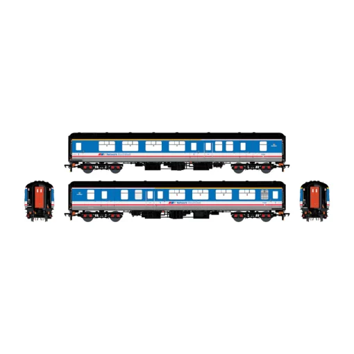 Accurascale ACC2928 BR Mk.2c (large toilet window) BFK 17120 Network SouthEast w/West of England route branding (OO Gauge) Free Postage