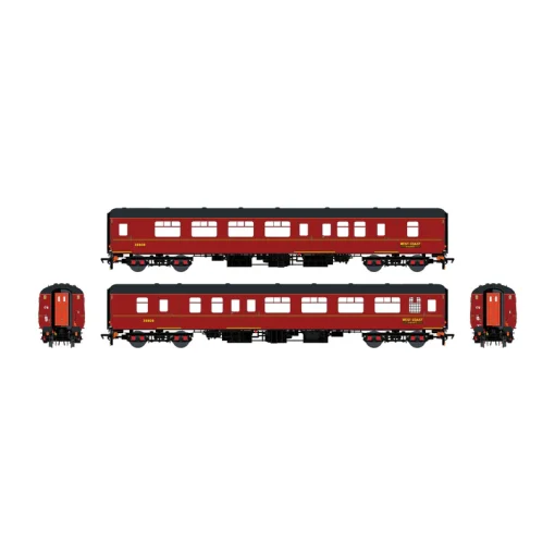 Accurascale ACC2934 BR Mk.2c (large toilet window) BSK 35508 West Coast Railways (ex-BFK) (OO Gauge) Free Postage
