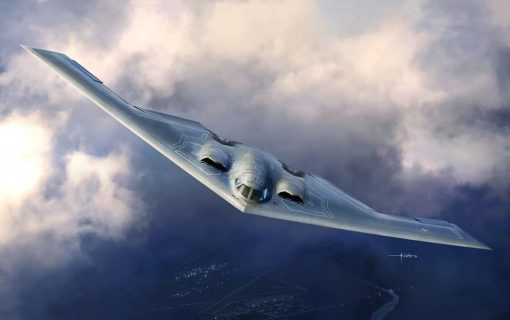 Academy PKAY12645 US Air Force B-2A Stealth Bomber (1:144 Scale)
