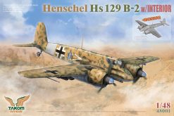 Takom PKTAK48001 German Air Force Henschel Hs 129 B-2 Ground Attack Aircraft (1:48 Scale)