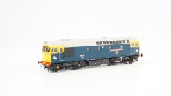 Heljan 34221 Class 33/0 BR Blue No.33027 'Earl Mountbatten of Burma' (Grey Roof) Dcc Ready 21 Pin (OO Gauge) Free Postage