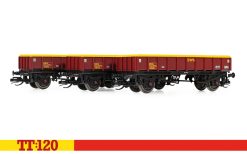 Hornby TT6051 EWS (MHA) 'Coalfish' - Ballast Wagon - Triple pack (TT:120 Gauge)