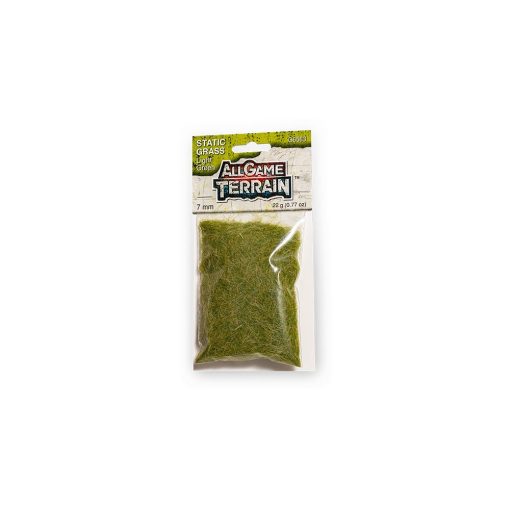 All Game Terrain WG6583 Static Grass Light Green 7mm (Multiple Gauges)