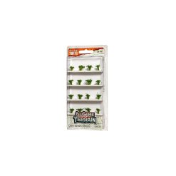 Alternative view of All Game Terrain WG6632 Dark Green Shrubs (Multiple Gauges)