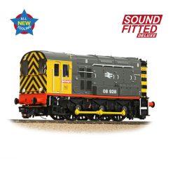 Bachmann Branchline 35-906SFX Class 08 08928 BR Railfreight (Red Stripe) Dcc Sound Deluxe (OO Gauge) Free Postage