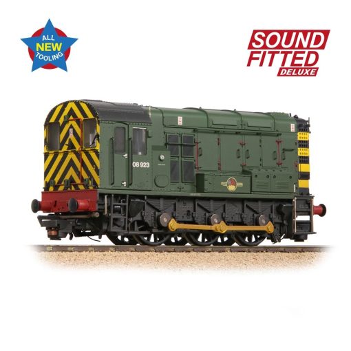 Bachmann Branchline 35-926SFX Class 09 09009 BR Blue (Wasp Stripes) Dcc Sound Deluxe (OO Gauge) Free Postage
