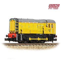 Graham Farish 371-011SF Class 08 08417 Network Rail Yellow Dcc Sound (N Gauge)