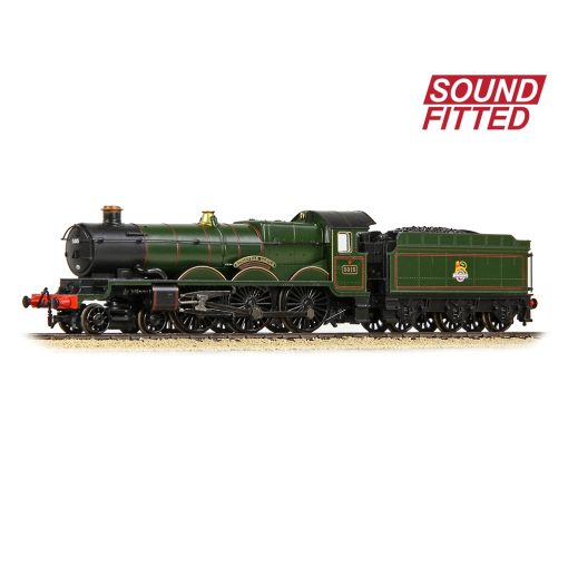 Graham Farish 372-031ASF GWR 4073 'Castle' 5015 'Kingswear Castle' BR Lined Green Early Emblem Dcc Sound (OO Gauge) Free Postage