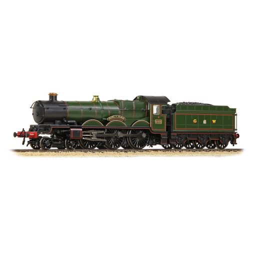 Graham Farish 372-034 GWR 4073 'Castle' 5055 'Earl of Eldon' GWR Lined Green (GW Crest) Dcc Next 18 Socket (OO Gauge) Free Postage