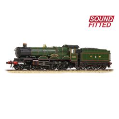 Graham Farish 372-034SF GWR 4073 'Castle' 5055 'Earl of Eldon' GWR Lined Green (GW Crest) Dcc Sound (N Gauge) Free Postage