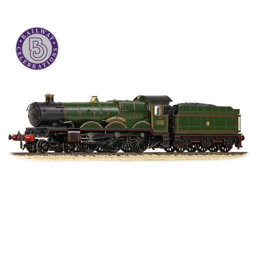 Graham Farish 372-035 GWR 4073 'Castle' 4082 'Windsor Castle' GWR Lined Green (Shirtbutton) Dcc Next 18 Socket (OO Gauge) Free Postage (Copy)