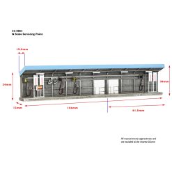 Alternative view of Graham Farish 42-0053 Servicing Point (N Gauge)