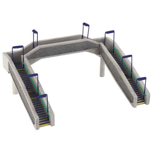 Bachmann Branchline 44-023 Concrete Footbridge - Blue (OO Gauge)