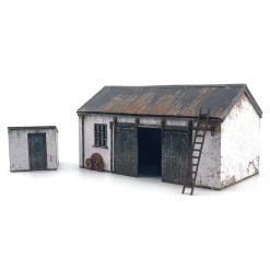 Scale Model Scenery KX054-OO Tony's Cart Shed & Store (OO Gauge)