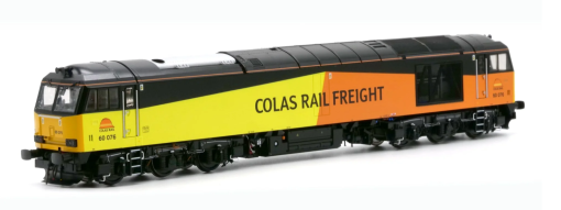 Cavalex Models Class 60076 Colas Railfreight Livery Dcc Sound (OO Gauge) Free Postage