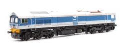 Revolution Trains RT-N59-FR-005DC Class 59/0 59005 "Kenneth J Painter" in revised Foster Yeoman silver (N Gauge)
