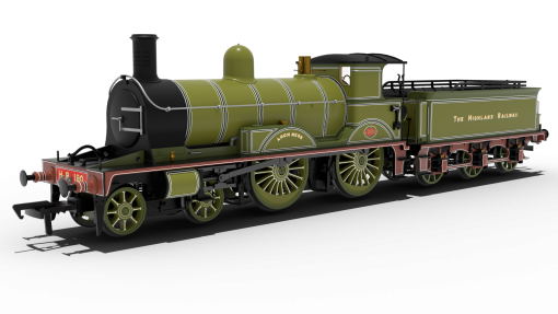 Rapido Trains 811503 HR Loch Class No.120 ‘Loch Ness’ Dcc Sound (OO Gauge) Free Postage