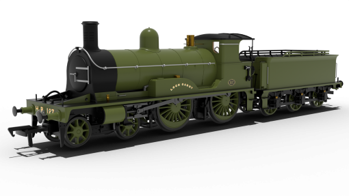 Rapido Trains 811004 HR Loch Class No.127 ‘Loch Garry’ Dcc Ready 21 Pin Socket (OO Gauge) Free Postage