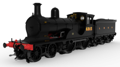 Rapido Trains 959508 GNoSR V Class No.6915 – LNER Unlined Black Dcc Sound (OO Gauge) Free Postage